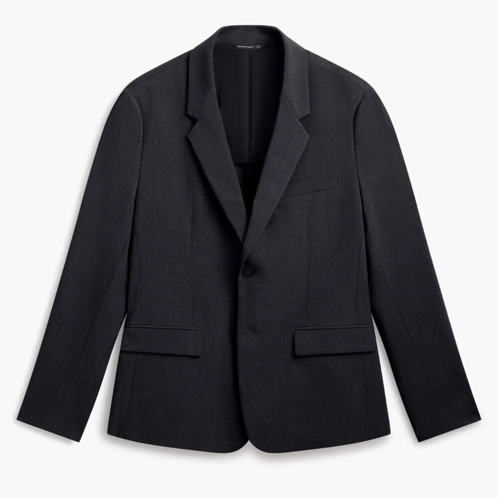 Ministry of Supply Men's Velocity Suit Jacket (46R) - Dark Charcoal